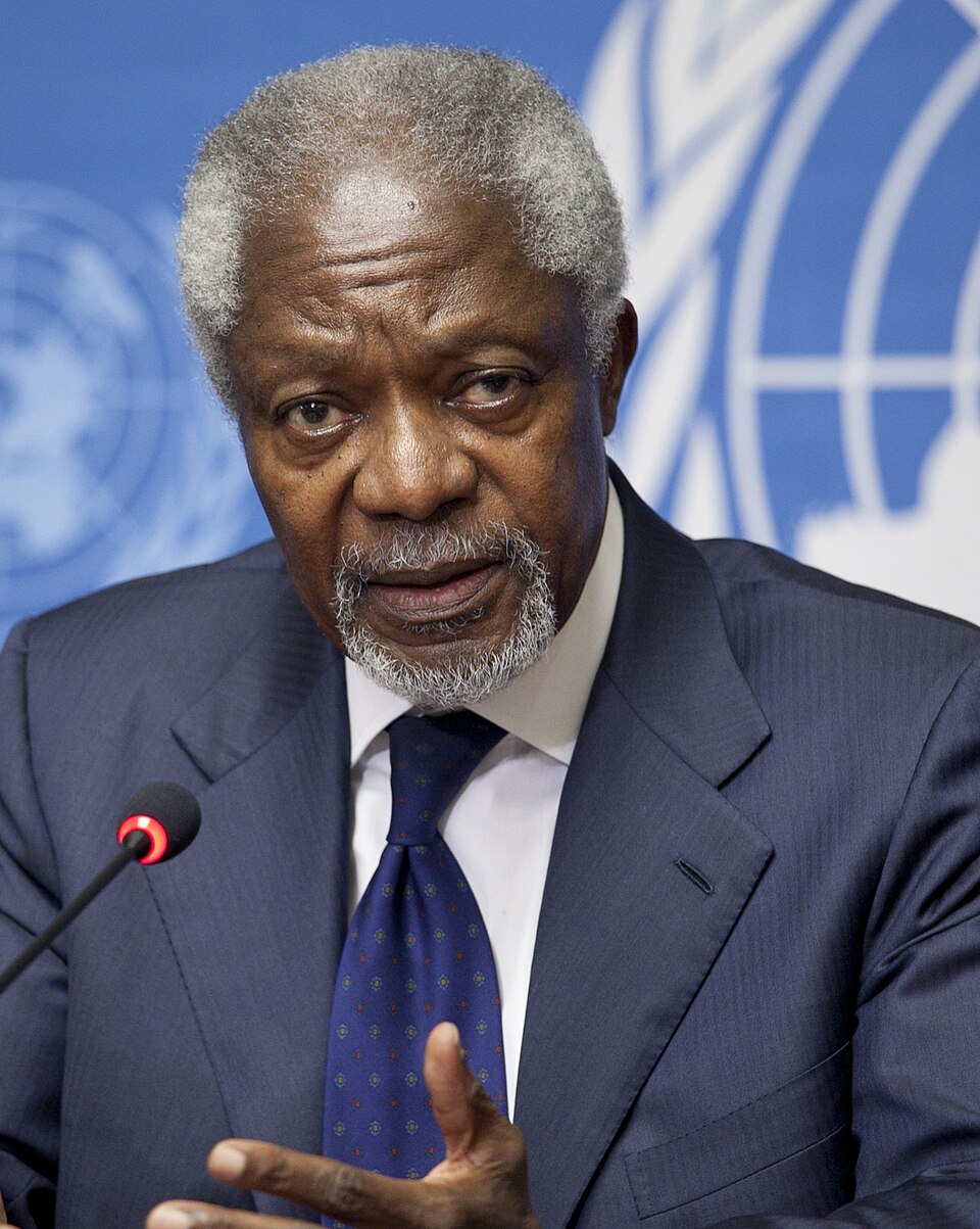 Portrait of Kofi Annan